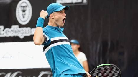 Rudolf Molleker setzt sich überraschenderweise gegen David Ferrer durch