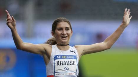 Die deutsche Hindernisspezialistin Gesa Felicitas Krause 