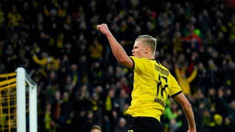 Erling Haaland erzielte in drei Spielen für den BVB sieben Tore