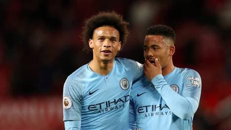 Leroy Sané von Manchester City ist beim FC Bayern im Gespräch