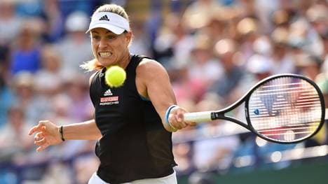 Angelique Kerber steht beim Turnier in Eastbourne im Achtelfinale