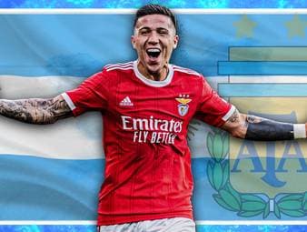 Argentinien hat ein neues Top-Talent im Mittelfeld! Enzo Fernandez vom portugiesischen Spitzenklub Benfica Lissabon verzückt die Fans mit seinem robusten Einsatz und südamerikanischen Flair. Warum er jetzt auch noch ein heißer Kandidat für den Kader von Argentinien bei der WM 2022 in Katar ist, seht Ihr in der neuen Folge Talent Watch. 