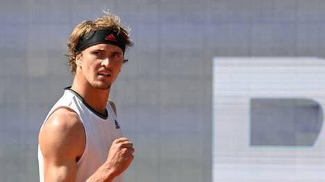 Alexander Zverev nimmt am ATP-Turnier in Halle teil