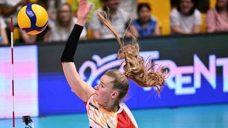 Weitzel und Deutschland gegen Polen im Einsatz