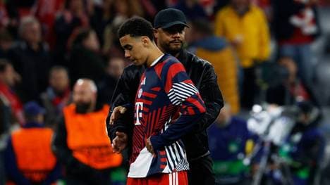 Jamal Musiala konnte gegen PSG kaum Akzente setzen