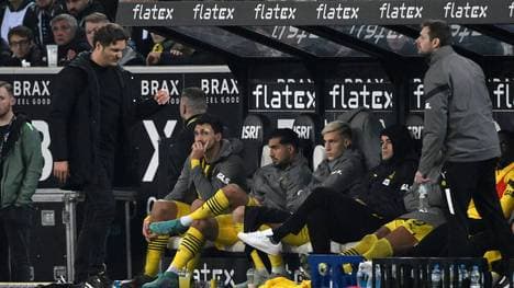 Frust auf der BVB-Bank