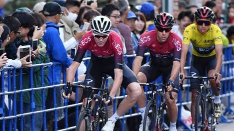 Chris Froome feiert sein Comeback