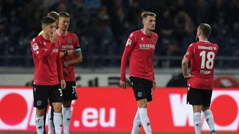Hannover 96 ist auf Platz 15 abgerutscht