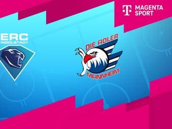 ERC Ingolstadt - Adler Mannheim: Tore und Highlights | PENNY DEL