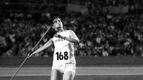 Angela Nemeth gewann 1968 in Mexiko Gold im Speerwerfen