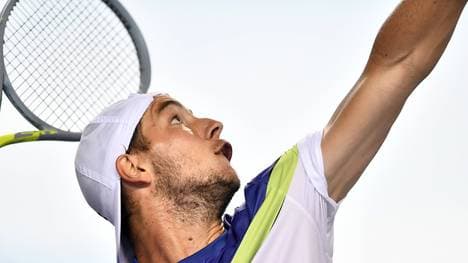Auch Jan-Lennard Struff wird bei der Turnierserie in Halle aufschlagen