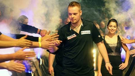 Max Hopp beim Einlauf