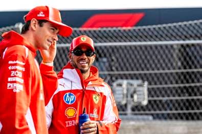 Monza: Ferrari-Duo glänzt im Training
