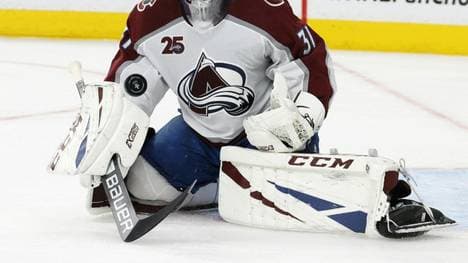 Philipp Grubauer und seine Colorado Avalanche stehen vor dem Playoff-Aus