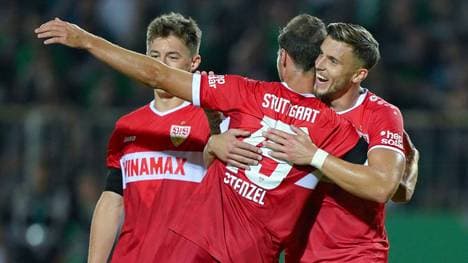 Der VfB Stuttgart steht in der nächsten Runde