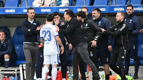 Baris Atik fliegt gegen den KSC spät vom Platz 