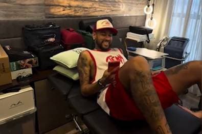 Witzige Neymar-Aktion! Superstar lässt Kumpels leiden