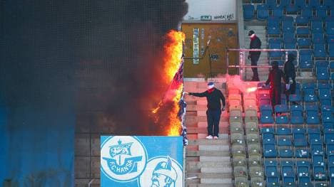 Rostock gegen den HSV