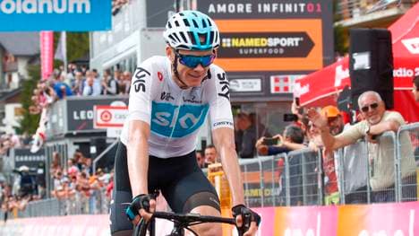 Christopher Froome fuhr auf der Königsetappe die Konkurrenz in Grund und Boden