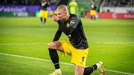 Erling Haaland traf gegen Wolfsburg als Joker für den BVB