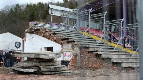 Erzgebirge Aue v Wuerzburger Kickers  - 3. Liga