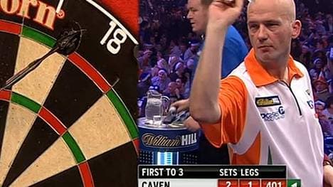 Jame Caven ist eine Runde weiter