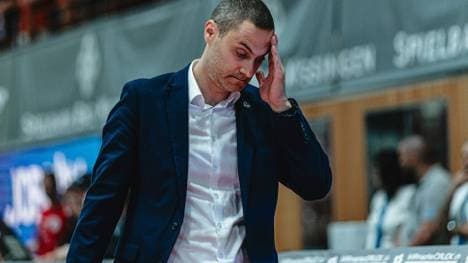 Bonns Headcoach Marko Stankovic beim 4. Spiel der Serie 
