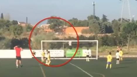 Cristiano Ronaldo holte den Ball aus dem Gebüsch
