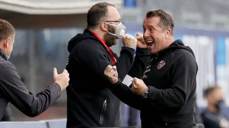 Markus Kauczinski ist seit 2019 Trainer bei Dynamo Dresden