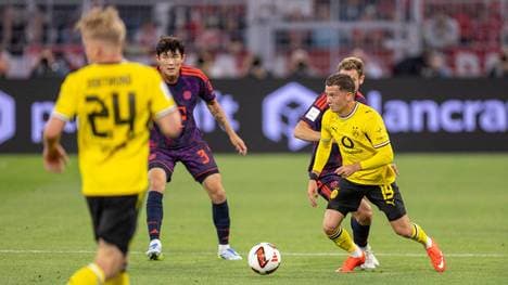Konstantinos Karetsas und Borussia Dortmund kassierten gegen den FC Bayern eine Niederlage