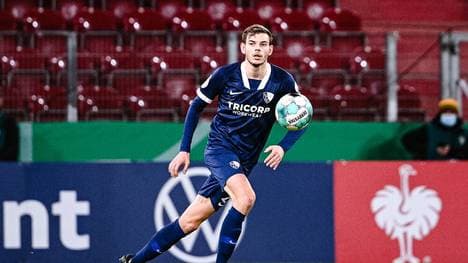 Maxim Leitsch und der VfL Bochum stehen im Achtelfinale des DFB-Pokals