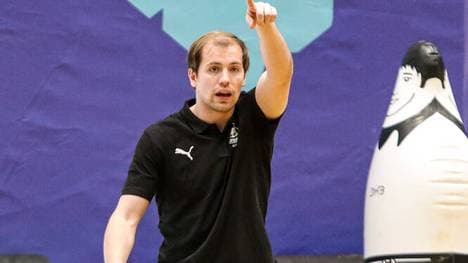 Marten Franke ist Trainer der deutschen Beachhandballer