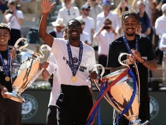 PSG-Profis bei French Open gefeiert