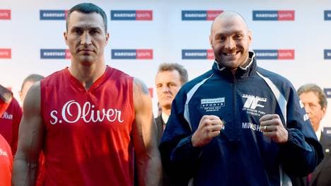 Wladimir Klitschko v Tyson Fury - Weigh In