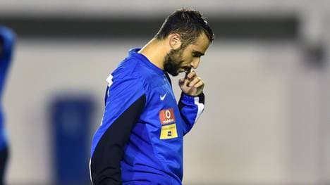 Giannis Fetfatzidis wurde leicht verletzt