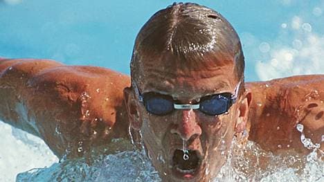 Michael Groß ist eine ehemaliger Star der Schwimmszene