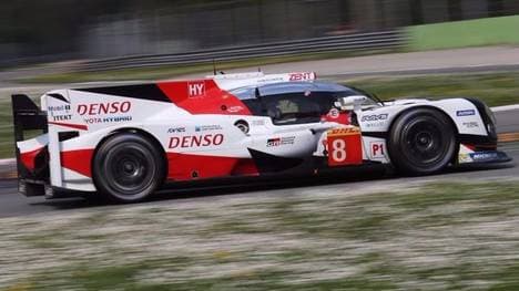 Der neue Toyota TS050 Hybrid absolvierte starke Runden in Monza