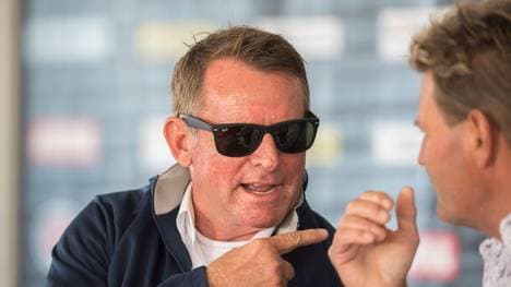 Wayne Rainey saß das erste Mal seit seinem schweren Sturz wieder auf einem Motorrad