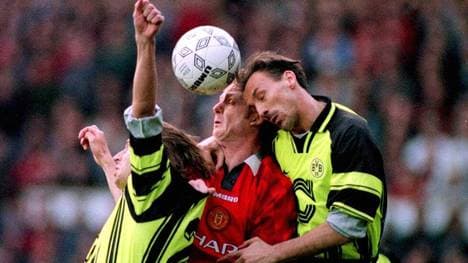 Jürgen Kohler wächst im Halbfinale der Champions League in Manchester über sich hinaus