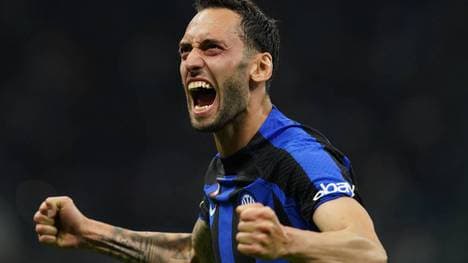 Hakan Calhanoglu steht mit Inter im Champions-League-Finale