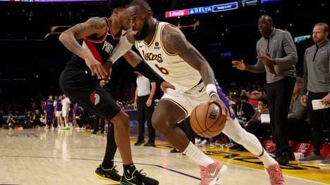Die LA Lakers rund um Superstar LeBron James verlieren das dritte Spiel in Folge