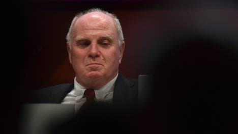 Ehrenpräsident Uli Hoeneß vom FC Bayern München