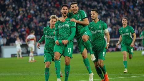 Borussia Mönchengladbach gewinnt beim VfB Stuttgart