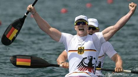 Jacob Schopf und Max Lemke jubeln auch bei der EM 