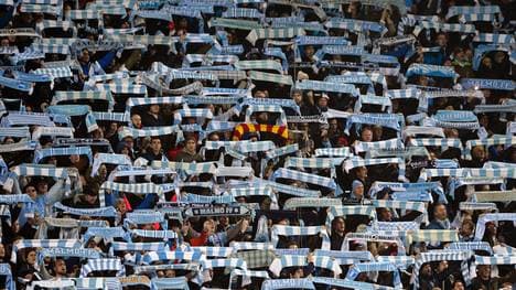 Die Fans von Malmö FF feiern den 20. Meistertitel ihrer Mannschaft