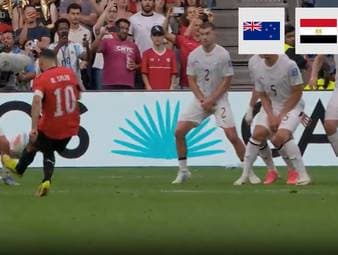 Mohamed Salah überragt beim ersten WM-Sieg der Ägypter jemals. Die "Pharaonen" liegen nun sogar an der Spitze der Gruppe G.