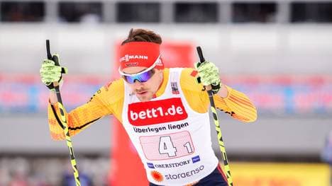 Fabian Rießle landet nicht unter den ersten drei
