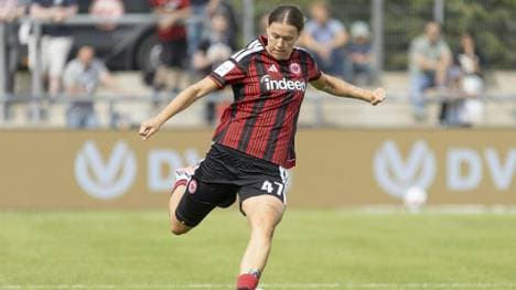 Larissa Mühlhaus ist für das Spiel gegen PSG fraglich