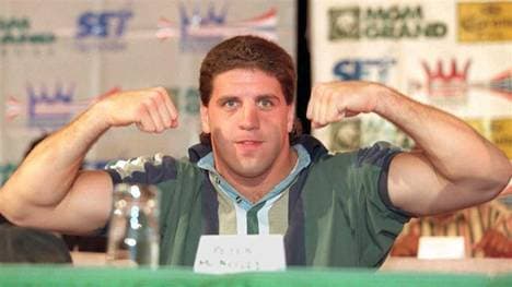 Peter McNeeley wurde 1995 von Mike Tyson demontiert