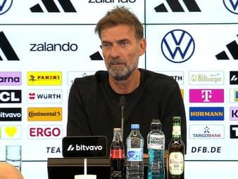 Jürgen Klopp ist neuer Bundestrainer. Auf der Pressekonferenz spricht der neue Coach der deutschen Nationalmannschaft von einem besonderen Tag.